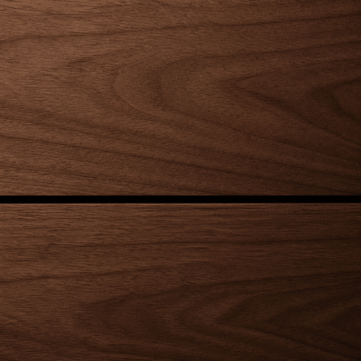 Detail eines natürlichen Walnussfurniers mit präziser Furnierbildabstimmung